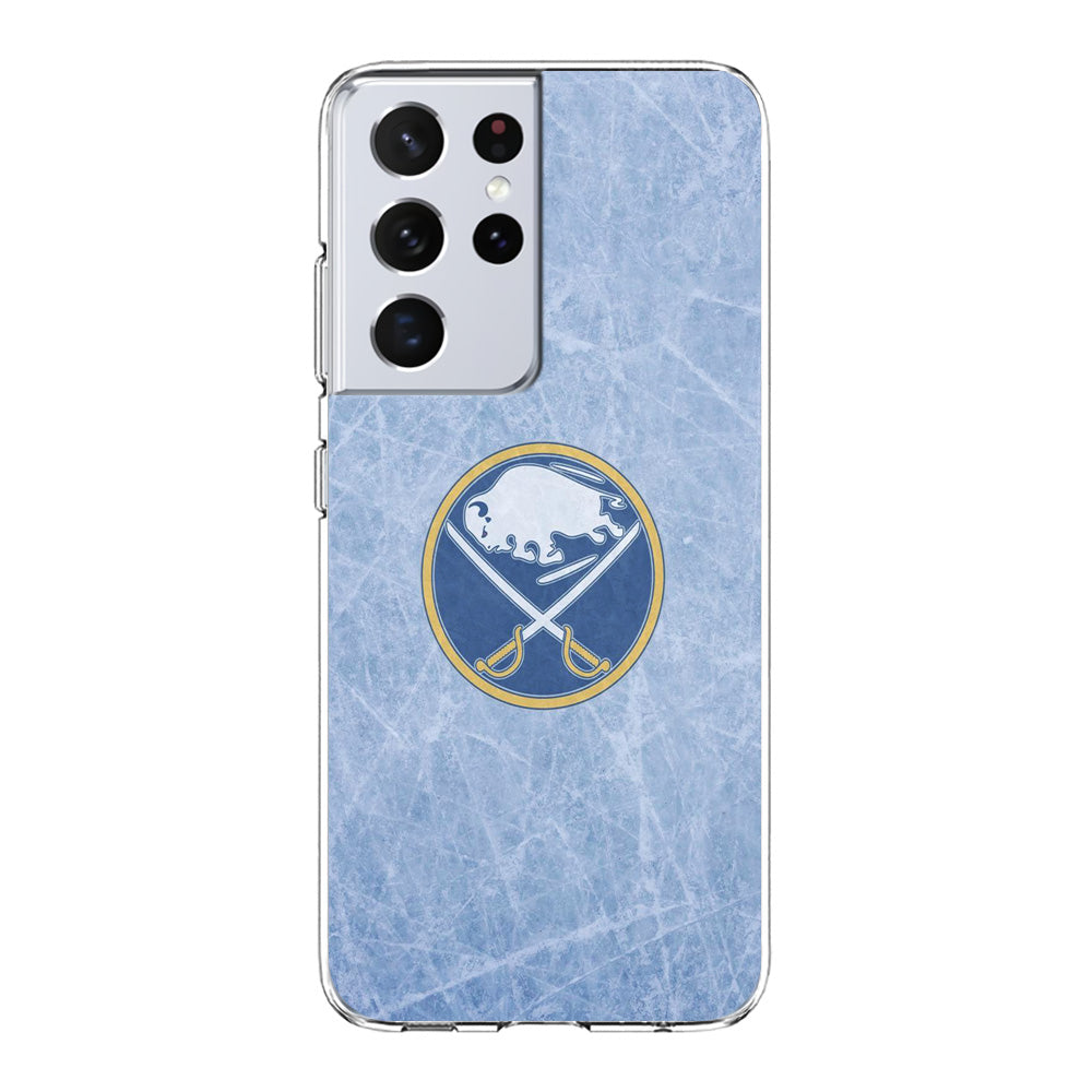 Hockey Buffalo Sabres NHL 002 Samsung Galaxy S21 Ultra Case-Phone Case-Clear Soft Case-Altracase