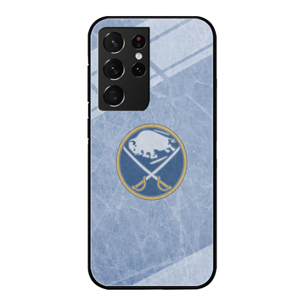 Hockey Buffalo Sabres NHL 002 Samsung Galaxy S21 Ultra Case-Phone Case-Tempered Glass Case-Altracase