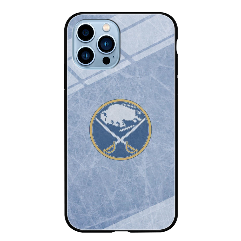 Hockey Buffalo Sabres NHL 002 iPhone 15 Pro Max Case-Phone Case-Tempered Glass Case-Altracase