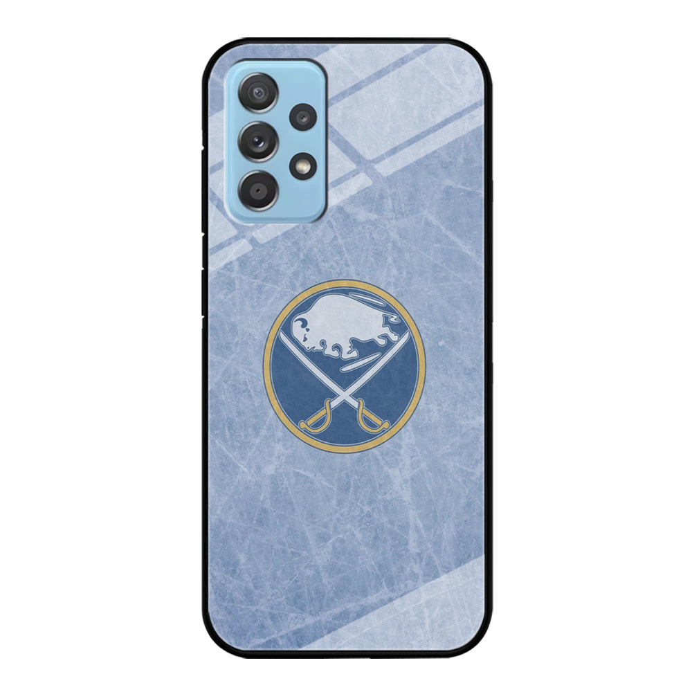 Hockey Buffalo Sabres NHL 002 Samsung Galaxy A72 Case-Phone Case-Tempered Glass Case-Altracase