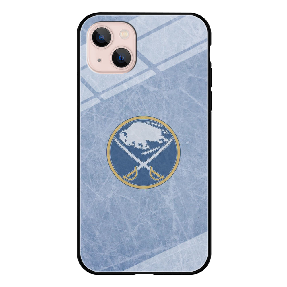 Hockey Buffalo Sabres NHL 002 iPhone 15 Plus Case-Phone Case-Tempered Glass Case-Altracase