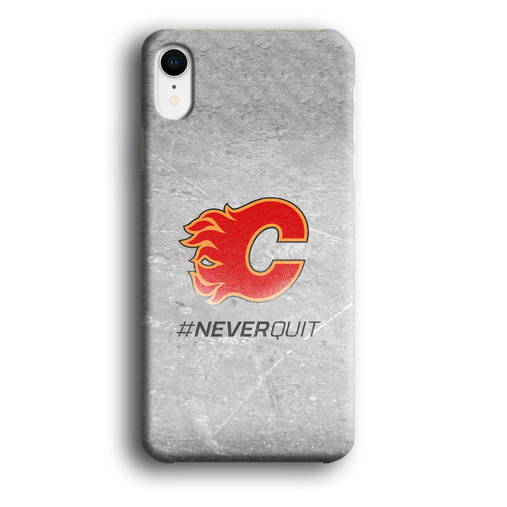 Hockey Calgary Flames NHL 001 iPhone XR Case-Phone Case-3D Case-Altracase