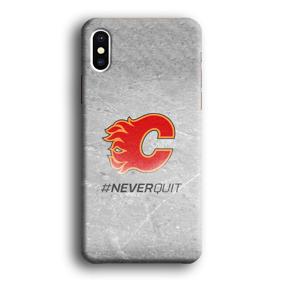 Hockey Calgary Flames NHL 001 iPhone Xs Case-Phone Case-3D Case-Altracase