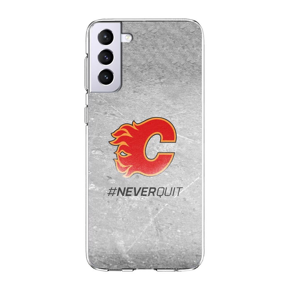 Hockey Calgary Flames NHL 001 Samsung Galaxy S21 Plus Case-Phone Case-Clear Soft Case-Altracase