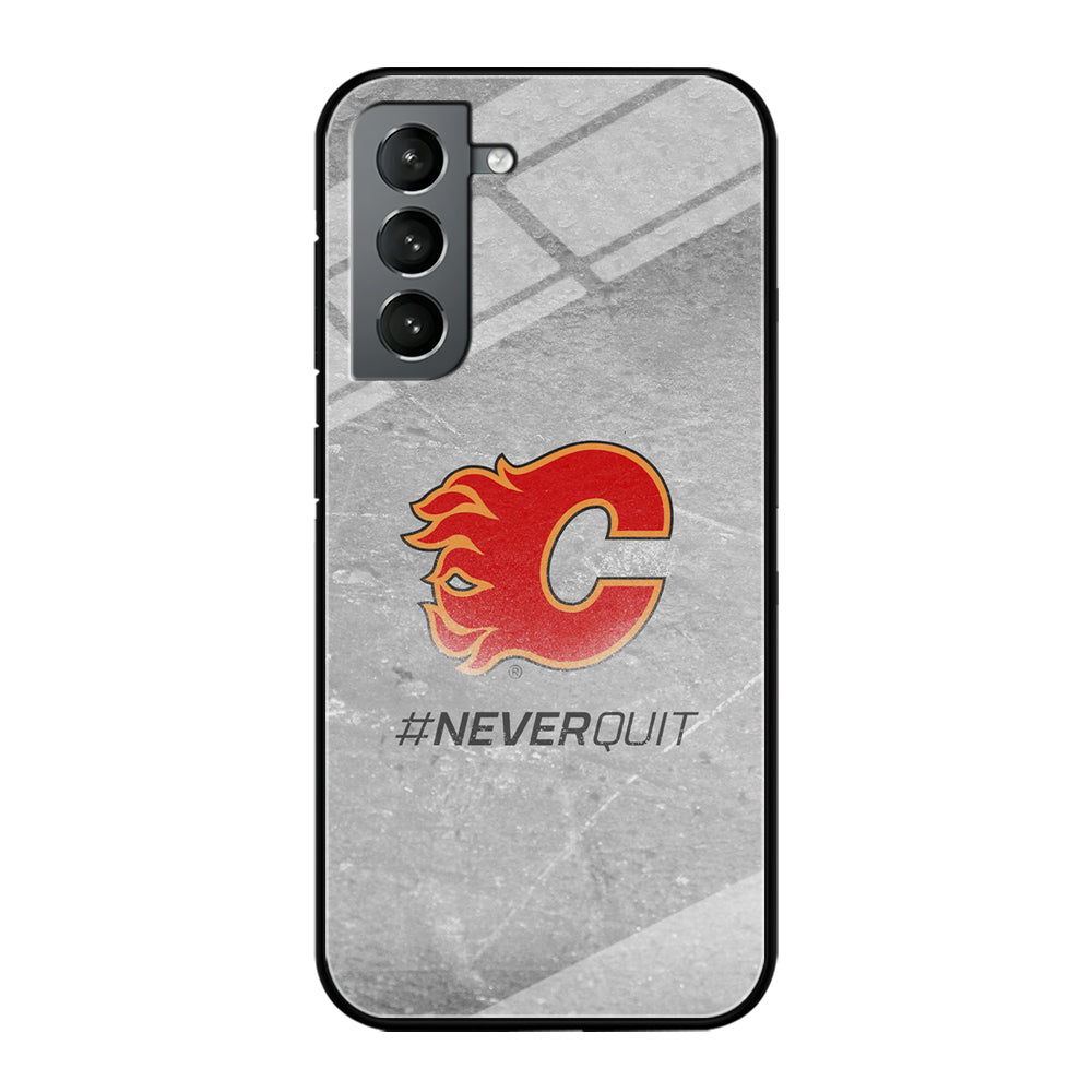 Hockey Calgary Flames NHL 001 Samsung Galaxy S21 Plus Case-Phone Case-Tempered Glass Case-Altracase