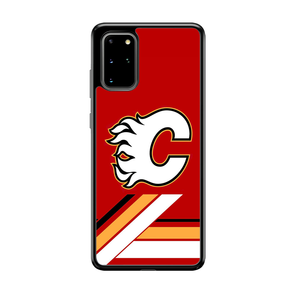 Hockey Calgary Flames NHL 002 Samsung Galaxy S20 Plus Case-Phone Case-Tempered Glass Case-Altracase