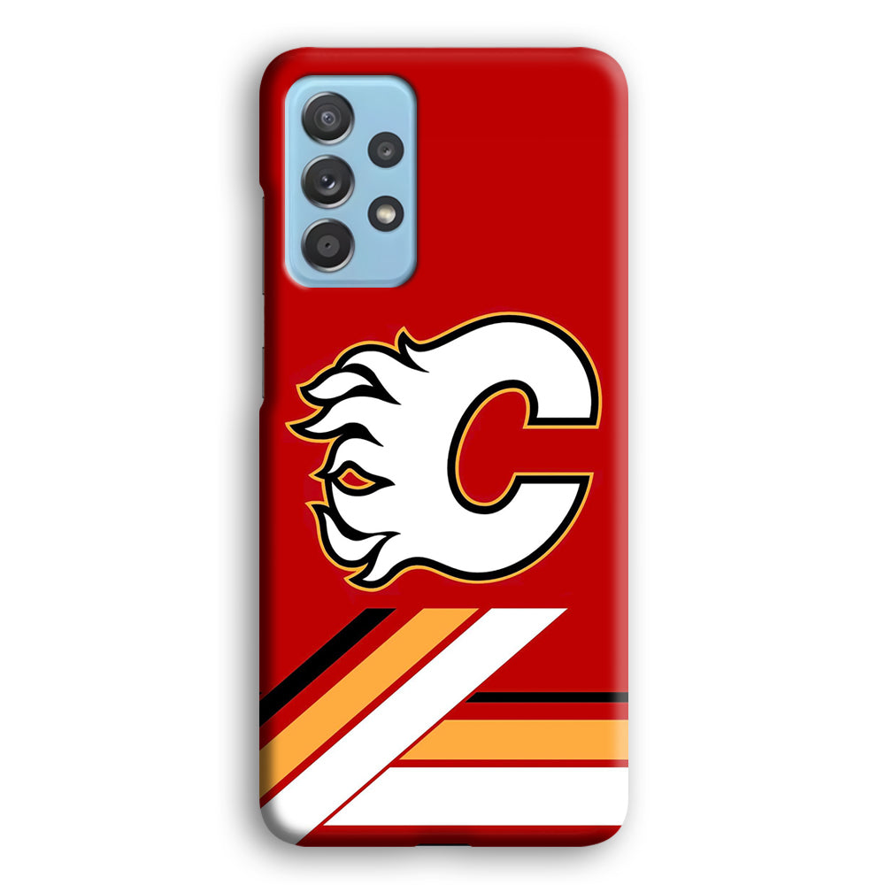Hockey Calgary Flames NHL 002 Samsung Galaxy A72 Case-Phone Case-3D Case-Altracase