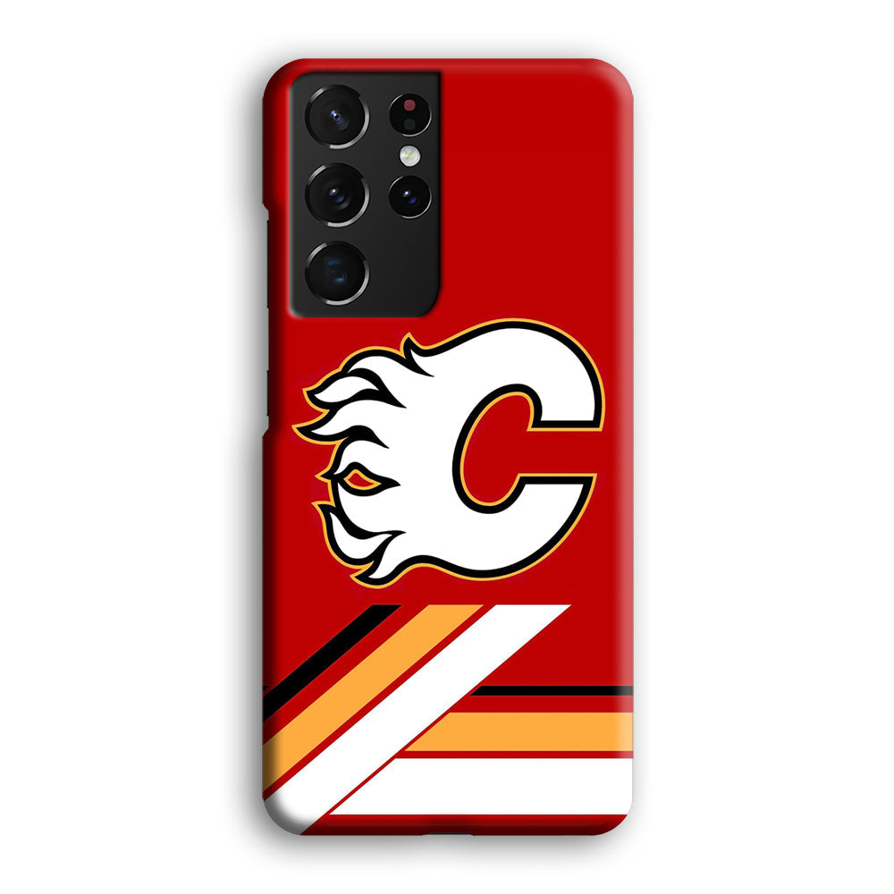 Hockey Calgary Flames NHL 002 Samsung Galaxy S22 Ultra Case-Phone Case-3D Case-Altracase