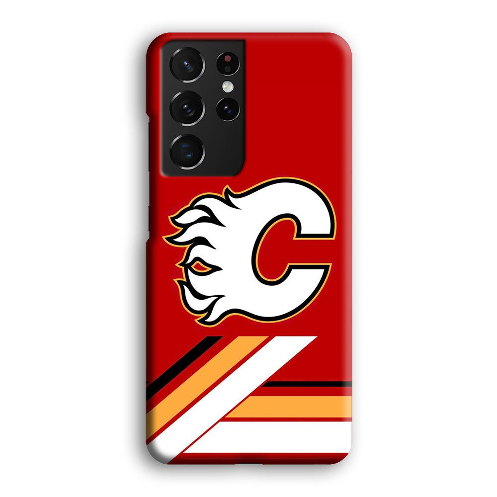 Hockey Calgary Flames NHL 002 Samsung Galaxy S21 Ultra Case-Phone Case-3D Case-Altracase