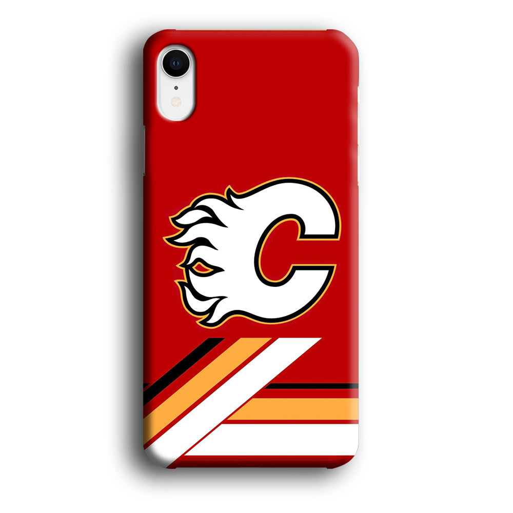 Hockey Calgary Flames NHL 002 iPhone XR Case-Phone Case-3D Case-Altracase