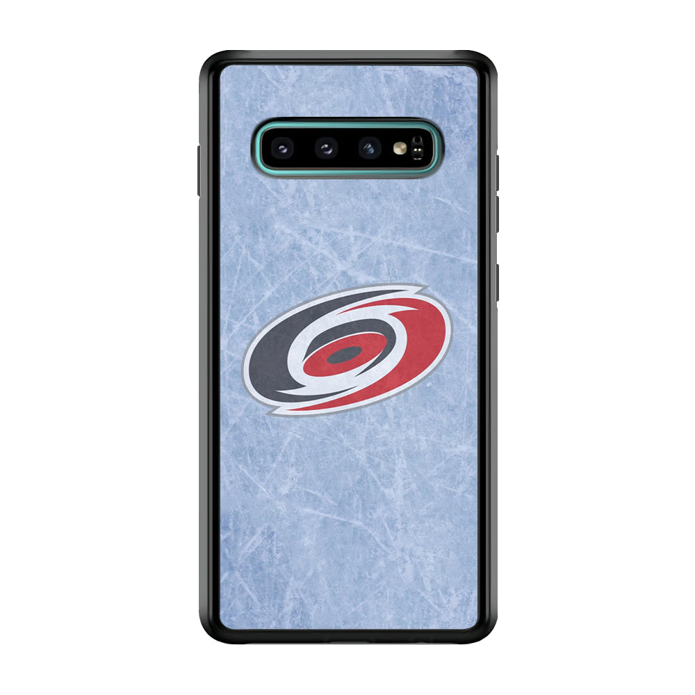 Hockey Carolina Hurricanes NHL 001 Samsung Galaxy S10 Case-Phone Case-Rubber Black (2D Case)-Altracase