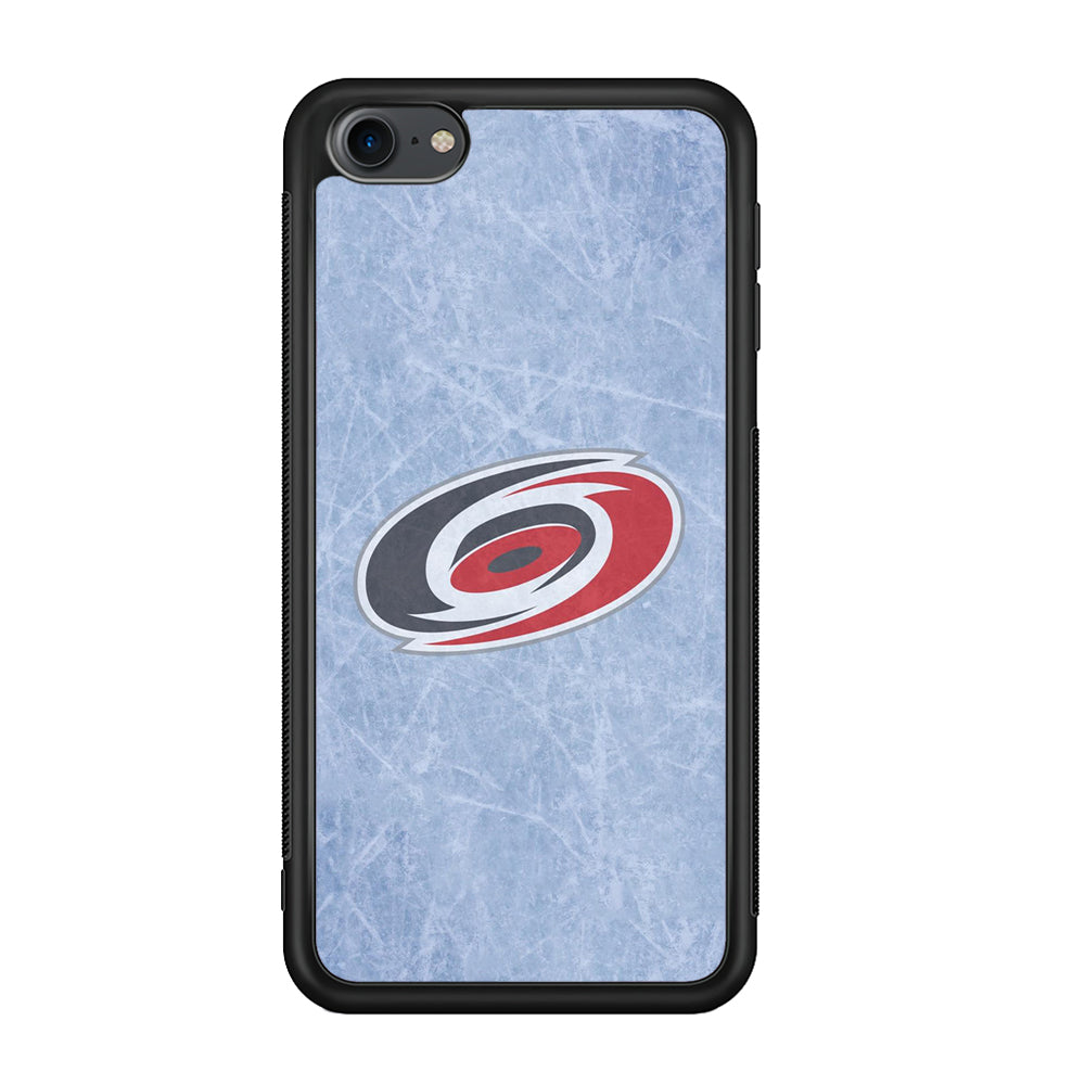 Hockey Carolina Hurricanes NHL 001 iPod Touch 6 Case-Phone Case-Rubber Black (2D Case)-Altracase