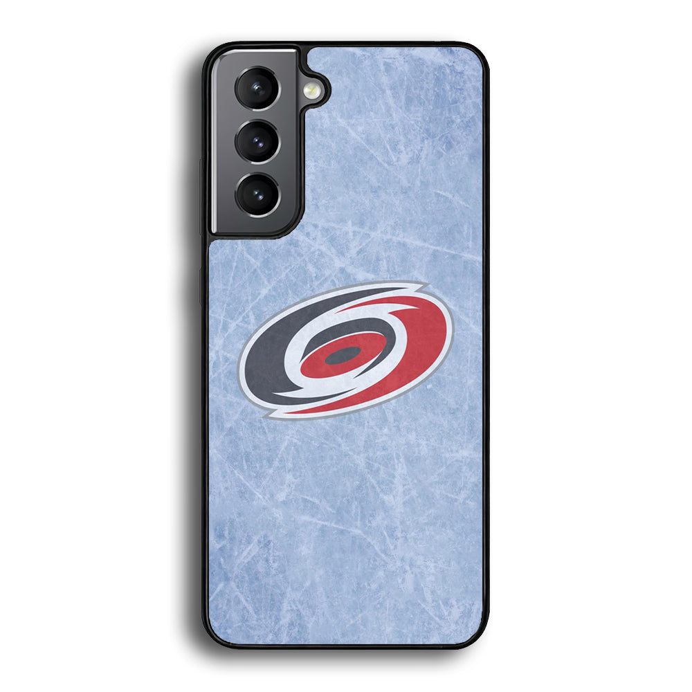 Hockey Carolina Hurricanes NHL 001 Samsung Galaxy S21 Plus Case-Phone Case-Rubber Black (2D Case)-Altracase