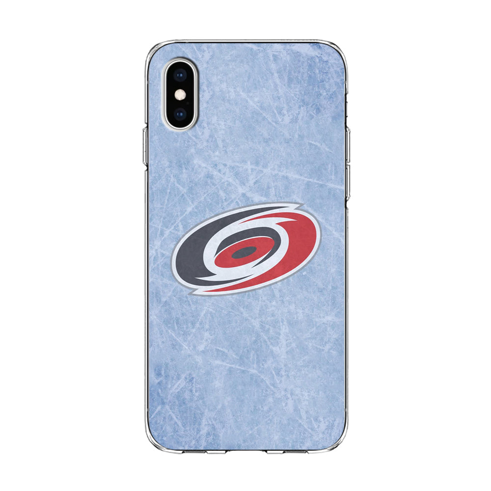Hockey Carolina Hurricanes NHL 001 iPhone Xs Case-Phone Case-Clear Soft Case-Altracase