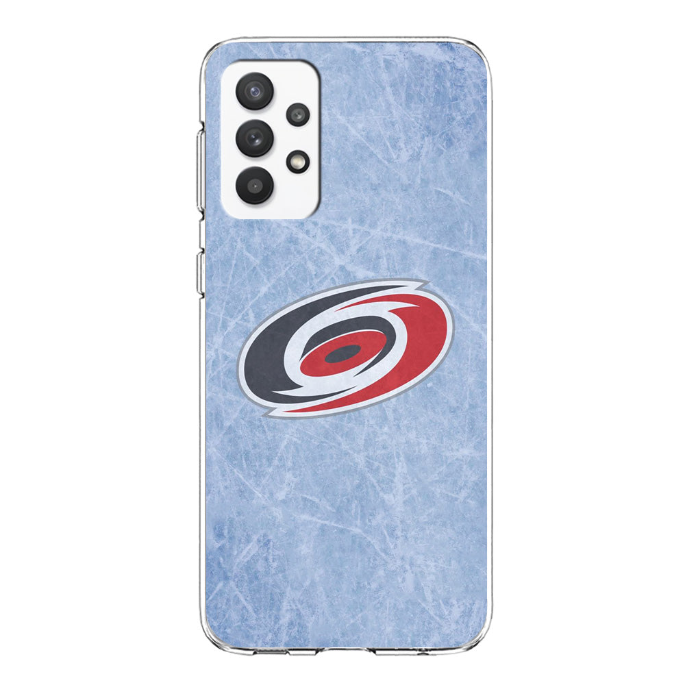 Hockey Carolina Hurricanes NHL 001 Samsung Galaxy A32 Case-Phone Case-Clear Soft Case-Altracase