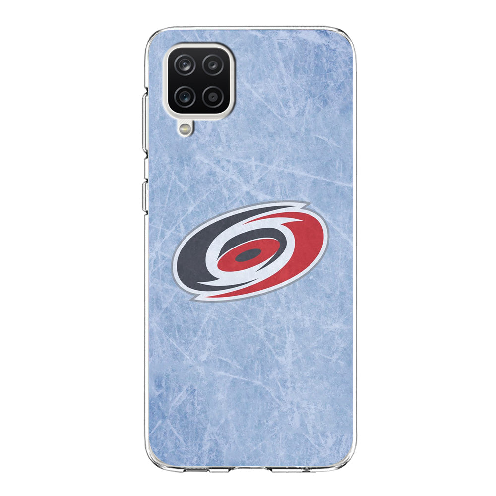 Hockey Carolina Hurricanes NHL 001 Samsung Galaxy A12 Case-Phone Case-Clear Soft Case-Altracase