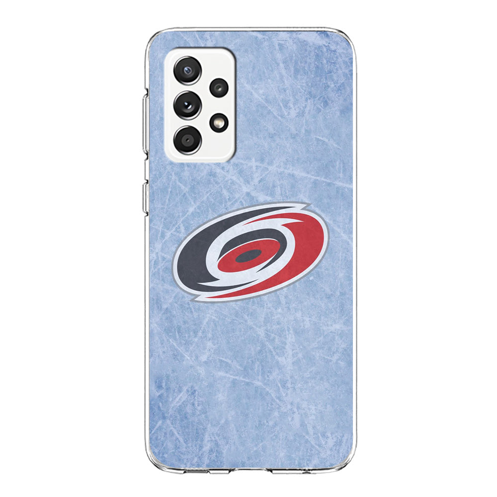 Hockey Carolina Hurricanes NHL 001 Samsung Galaxy A72 Case-Phone Case-Clear Soft Case-Altracase