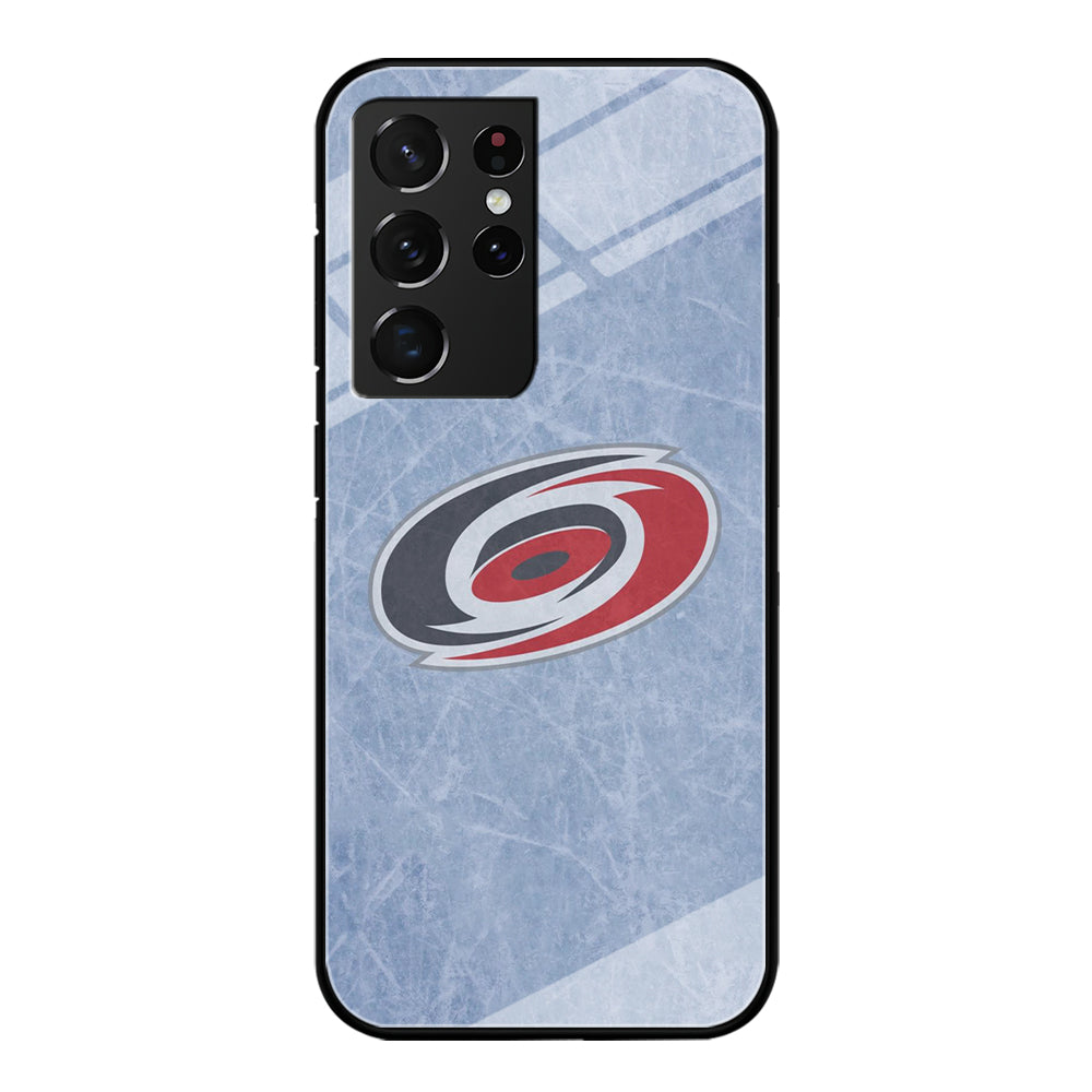 Hockey Carolina Hurricanes NHL 001 Samsung Galaxy S21 Ultra Case-Phone Case-Tempered Glass Case-Altracase