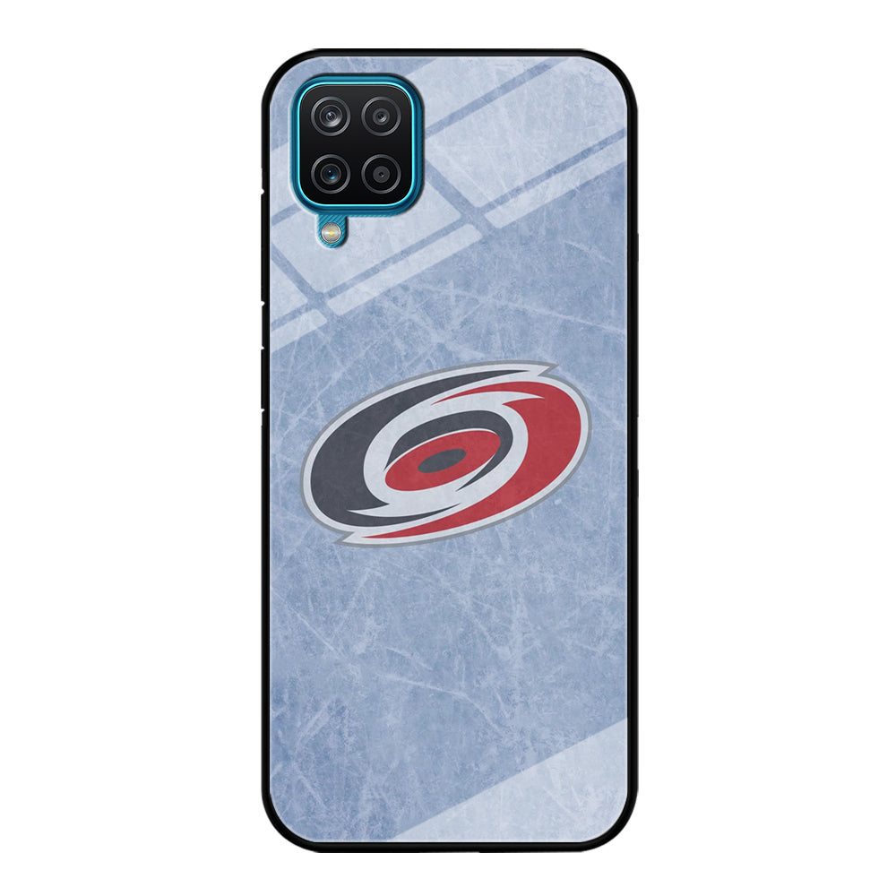 Hockey Carolina Hurricanes NHL 001 Samsung Galaxy A12 Case-Phone Case-Tempered Glass Case-Altracase