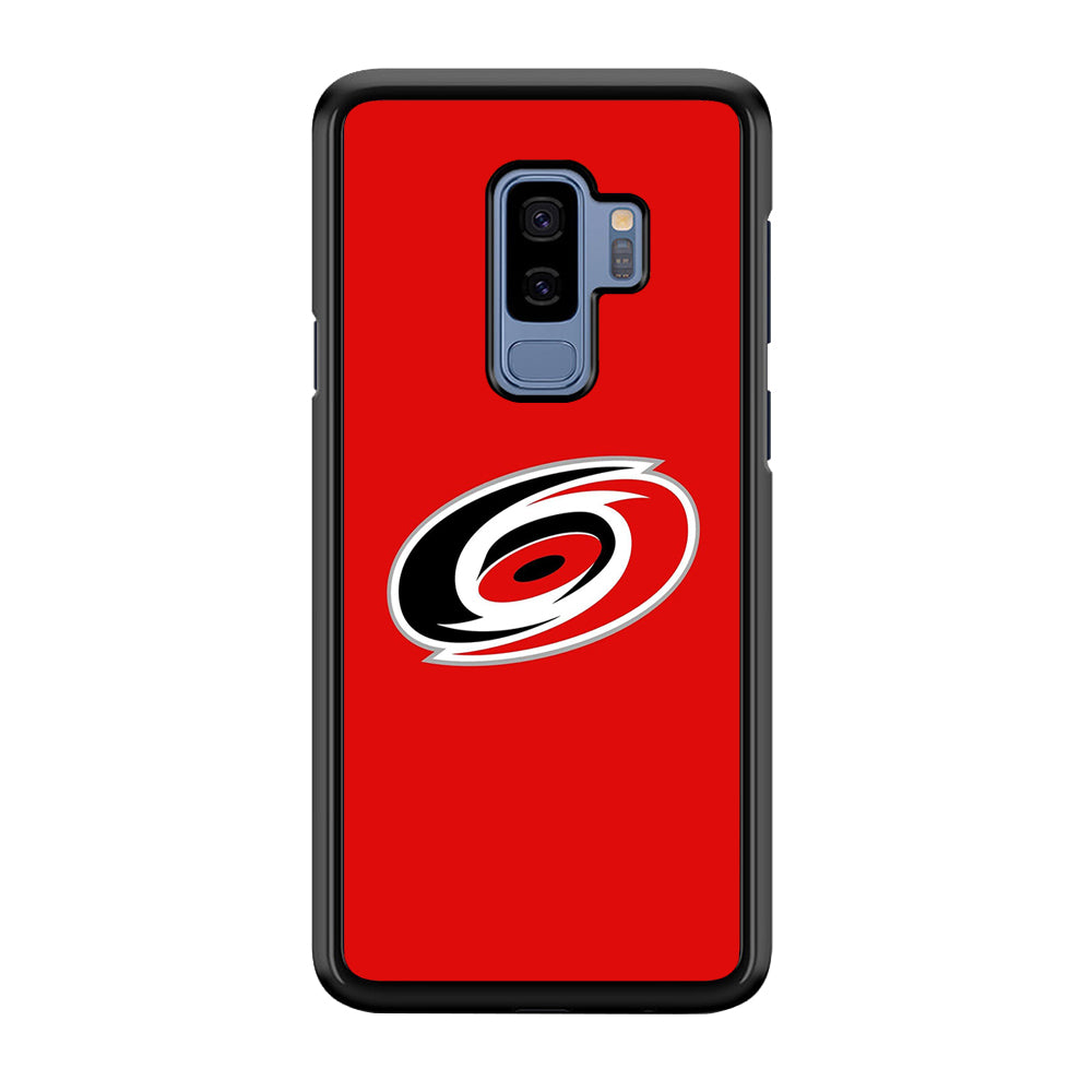 Hockey Carolina Hurricanes NHL 002 Samsung Galaxy S9 Plus Case-Phone Case-Rubber Black (2D Case)-Altracase