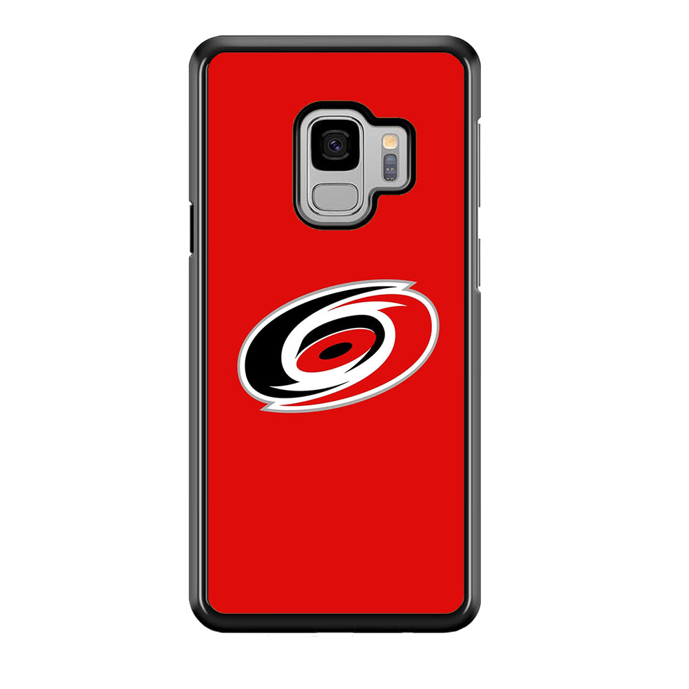Hockey Carolina Hurricanes NHL 002 Samsung Galaxy S9 Case-Phone Case-Rubber Black (2D Case)-Altracase