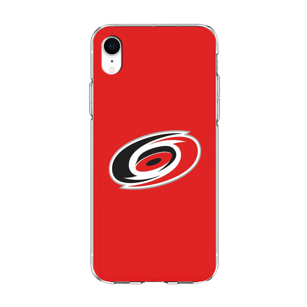 Hockey Carolina Hurricanes NHL 002 iPhone XR Case-Phone Case-Clear Soft Case-Altracase