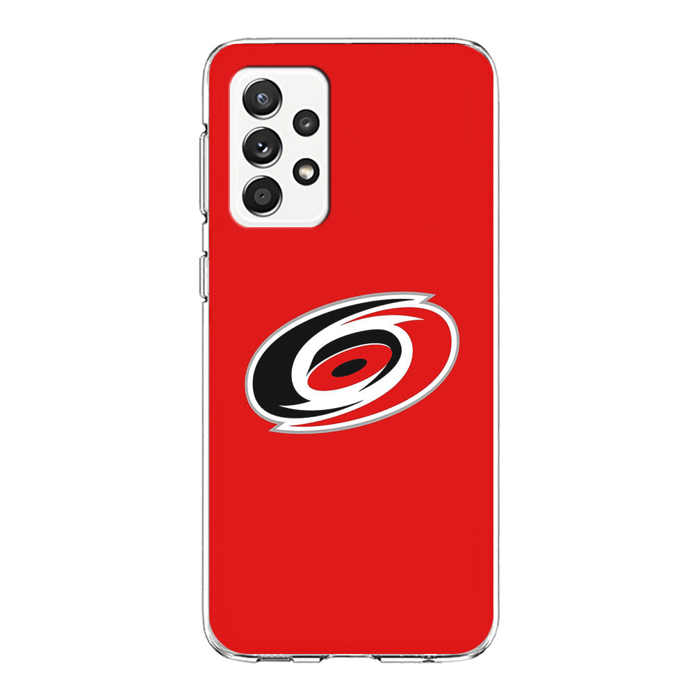 Hockey Carolina Hurricanes NHL 002 Samsung Galaxy A72 Case-Phone Case-Clear Soft Case-Altracase