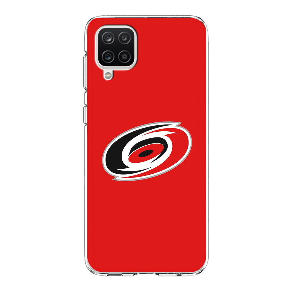 Hockey Carolina Hurricanes NHL 002 Samsung Galaxy A12 Case-Phone Case-Clear Soft Case-Altracase
