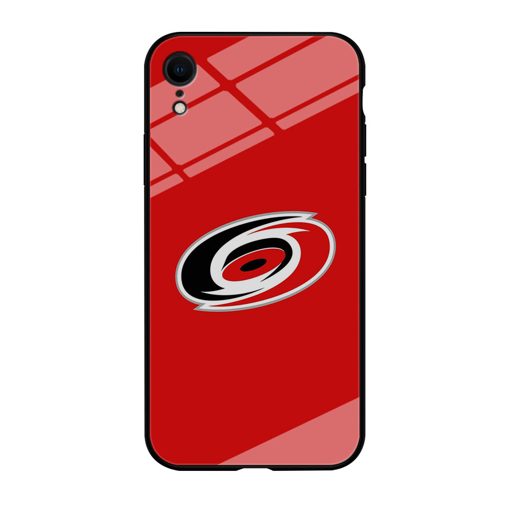 Hockey Carolina Hurricanes NHL 002 iPhone XR Case-Phone Case-Tempered Glass Case-Altracase