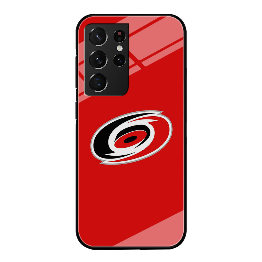 Hockey Carolina Hurricanes NHL 002 Samsung Galaxy S21 Ultra Case-Phone Case-Tempered Glass Case-Altracase