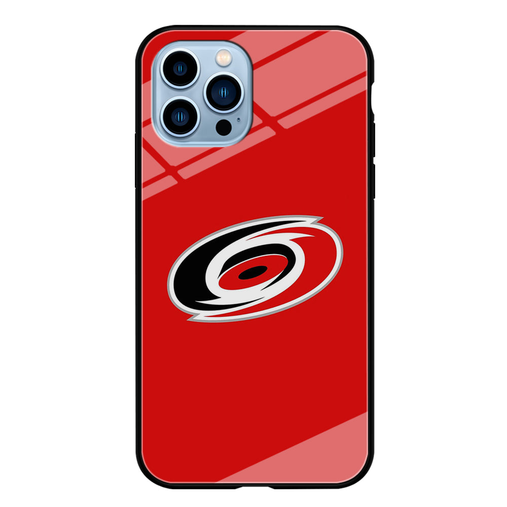 Hockey Carolina Hurricanes NHL 002 iPhone 15 Pro Max Case-Phone Case-Tempered Glass Case-Altracase