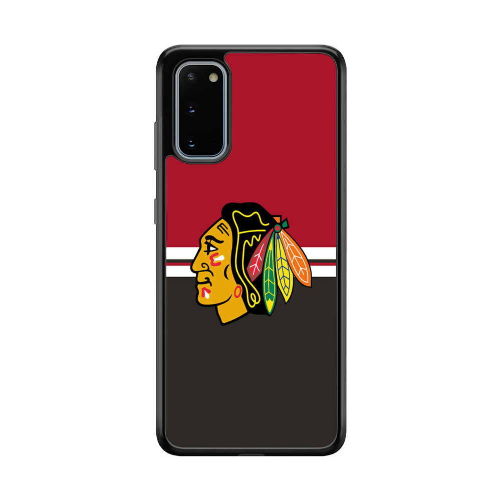 Hockey Chicago Blackhawks NHL 001 Samsung Galaxy S20 Case-Phone Case-Tempered Glass Case-Altracase