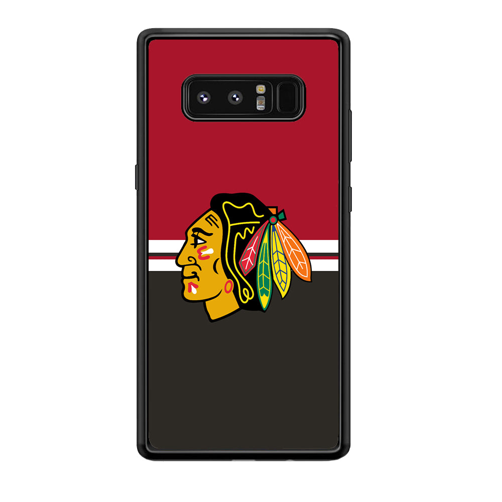 Hockey Chicago Blackhawks NHL 001 Samsung Galaxy Note 8 Case-Phone Case-Tempered Glass Case-Altracase