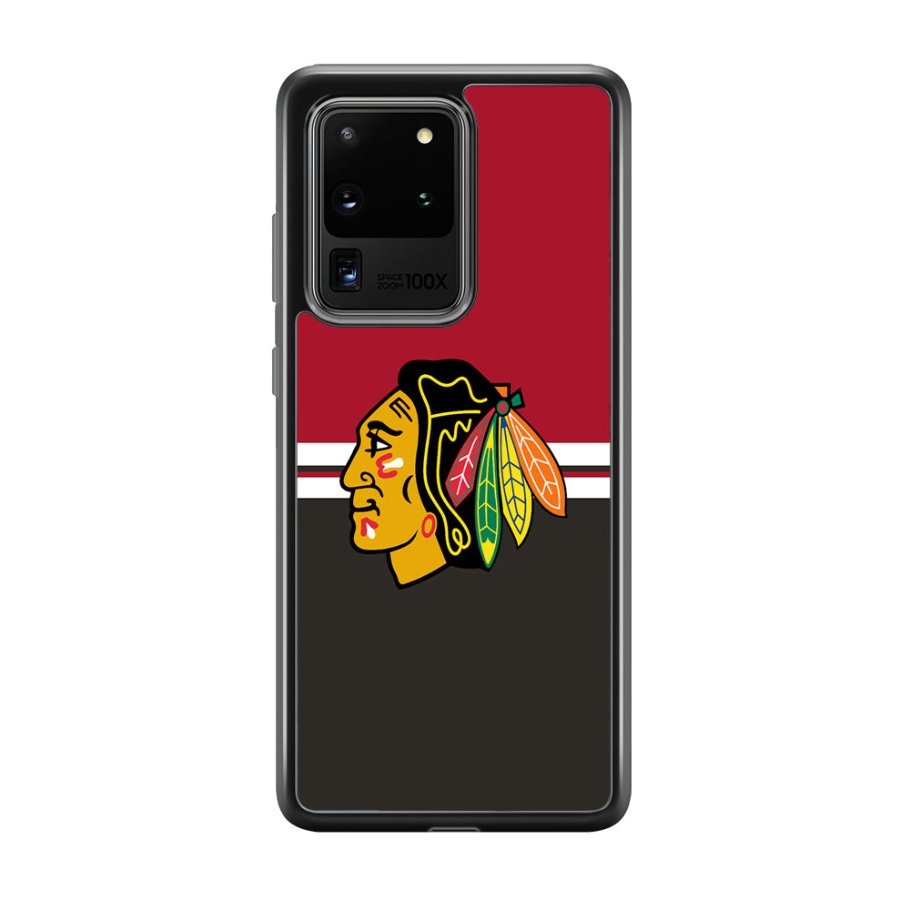 Hockey Chicago Blackhawks NHL 001 Samsung Galaxy S20 Ultra Case-Phone Case-Tempered Glass Case-Altracase