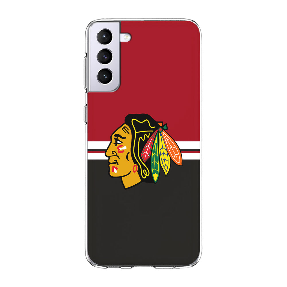 Hockey Chicago Blackhawks NHL 001 Samsung Galaxy S21 Plus Case-Phone Case-Clear Soft Case-Altracase