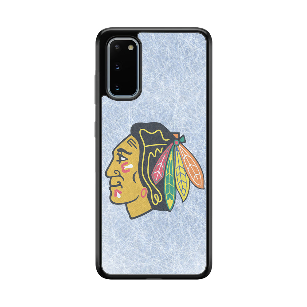 Hockey Chicago Blackhawks NHL 002 Samsung Galaxy S20 Case-Phone Case-Tempered Glass Case-Altracase
