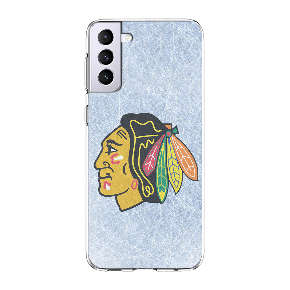 Hockey Chicago Blackhawks NHL 002 Samsung Galaxy S21 Plus Case-Phone Case-Clear Soft Case-Altracase