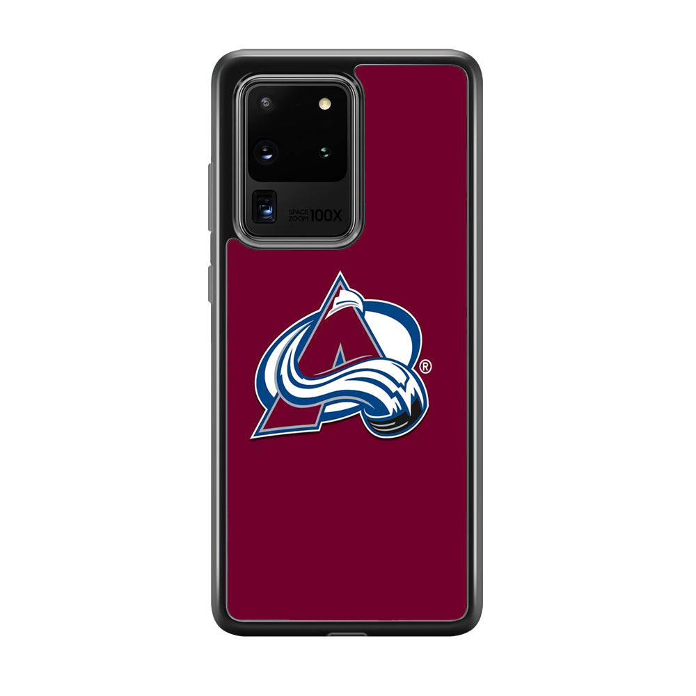 Hockey Colorado Avalanche NHL 001 Samsung Galaxy S20 Ultra Case-Phone Case-Tempered Glass Case-Altracase