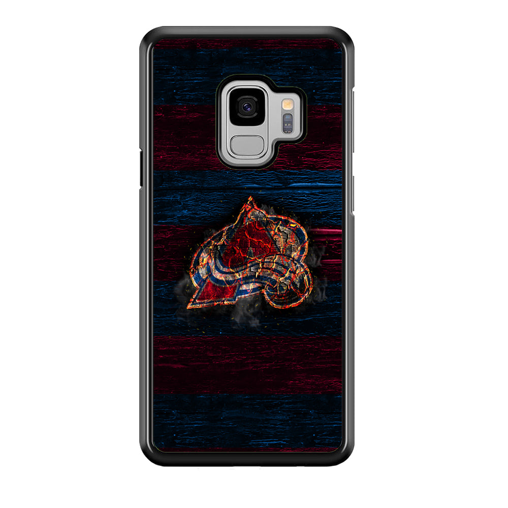 Hockey Colorado Avalanche NHL 002 Samsung Galaxy S9 Case-Phone Case-Tempered Glass Case-Altracase