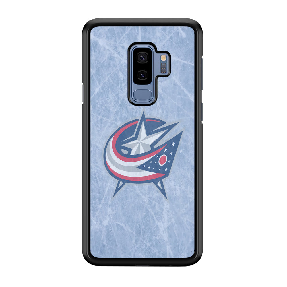 Hockey Columbus Blue Jackets NHL 001 Samsung Galaxy S9 Plus Case-Phone Case-Rubber Black (2D Case)-Altracase