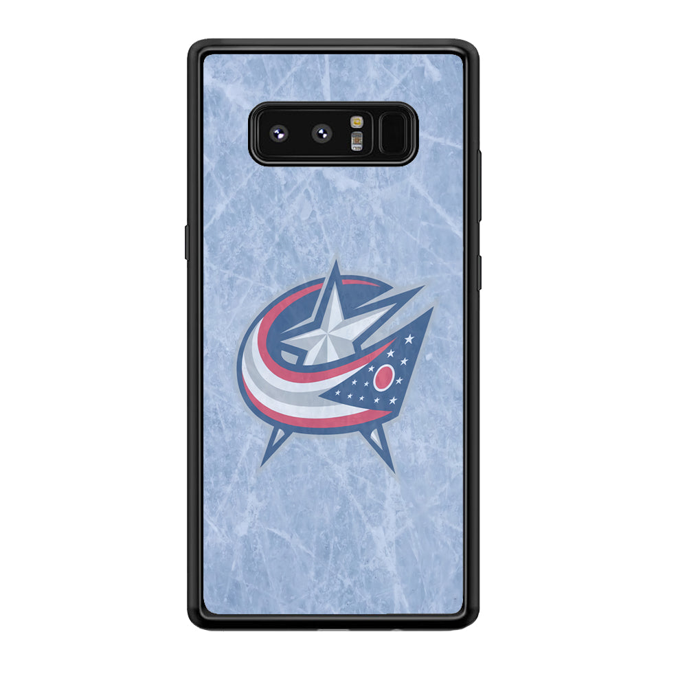 Hockey Columbus Blue Jackets NHL 001 Samsung Galaxy Note 8 Case-Phone Case-Rubber Black (2D Case)-Altracase