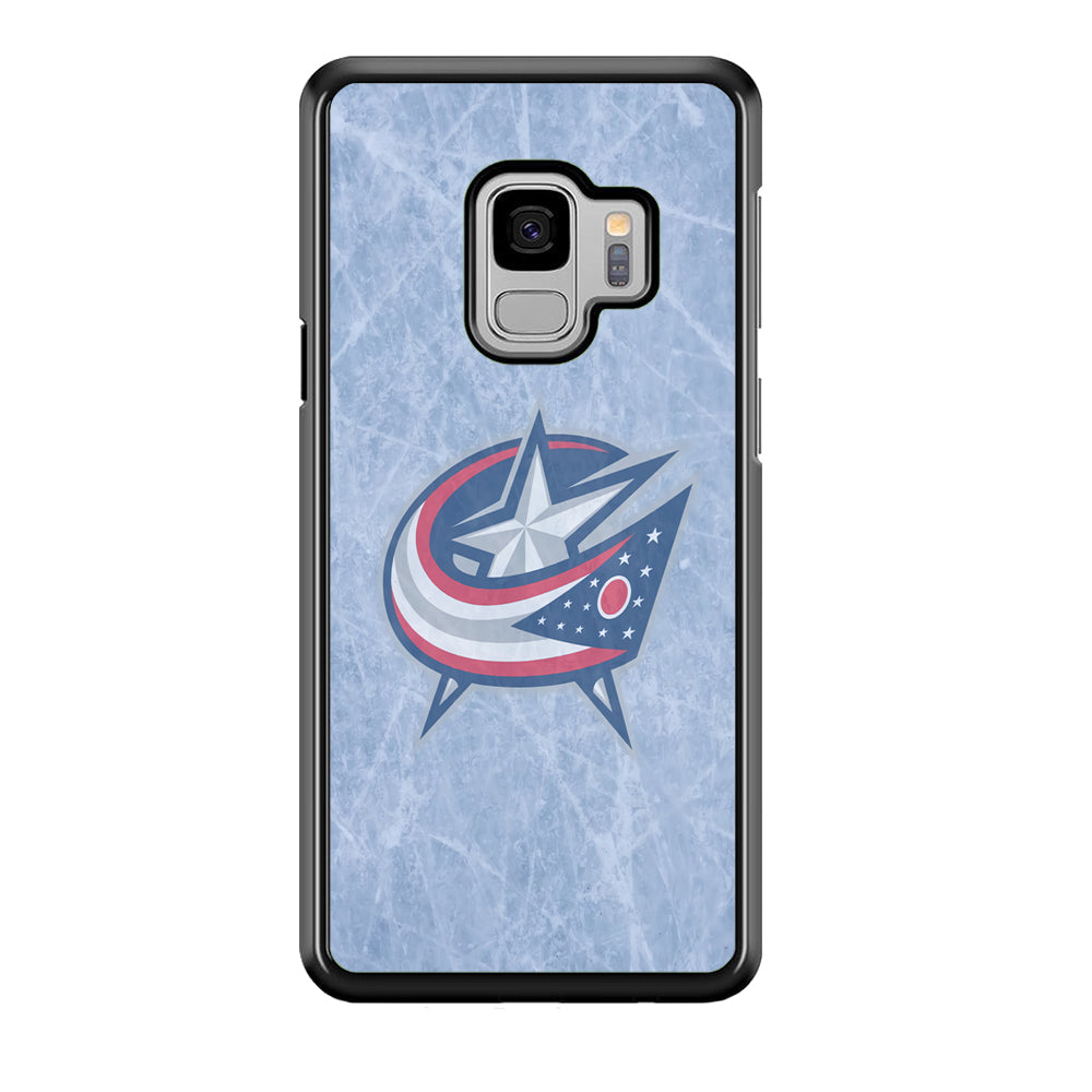 Hockey Columbus Blue Jackets NHL 001 Samsung Galaxy S9 Case-Phone Case-Rubber Black (2D Case)-Altracase