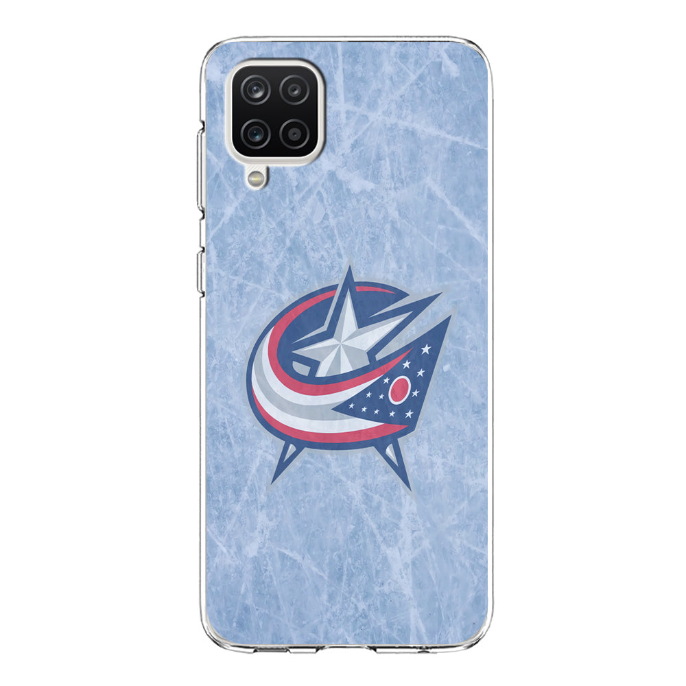 Hockey Columbus Blue Jackets NHL 001 Samsung Galaxy A12 Case-Phone Case-Clear Soft Case-Altracase