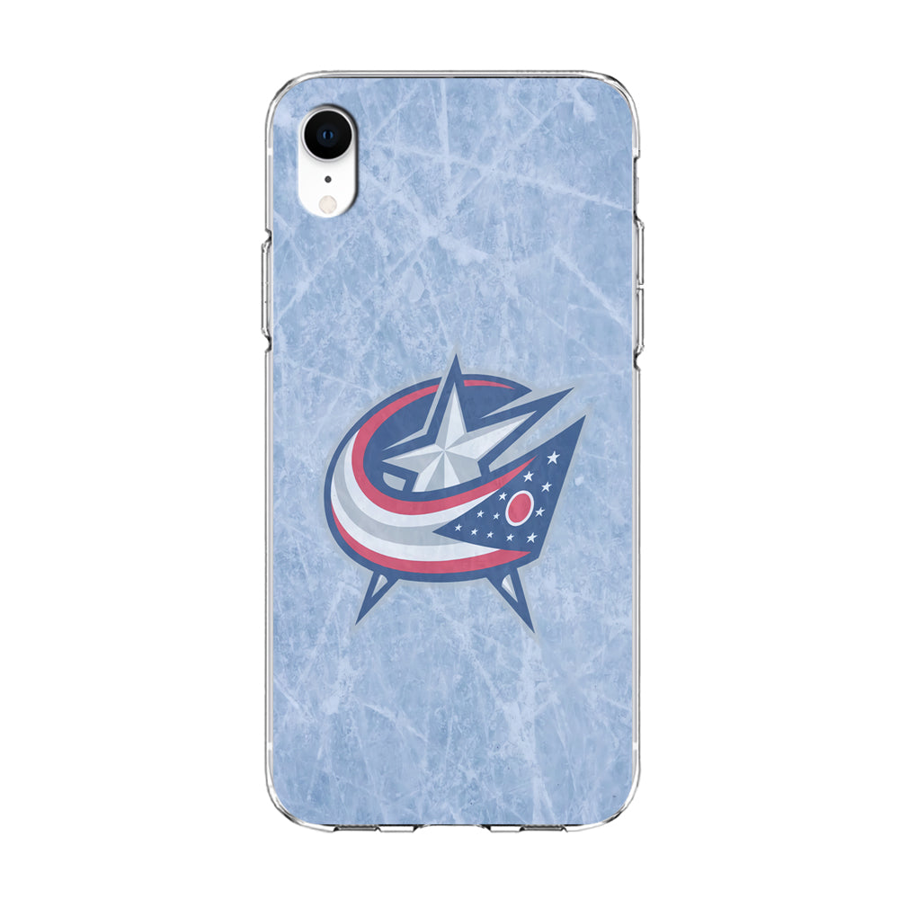 Hockey Columbus Blue Jackets NHL 001 iPhone XR Case-Phone Case-Clear Soft Case-Altracase