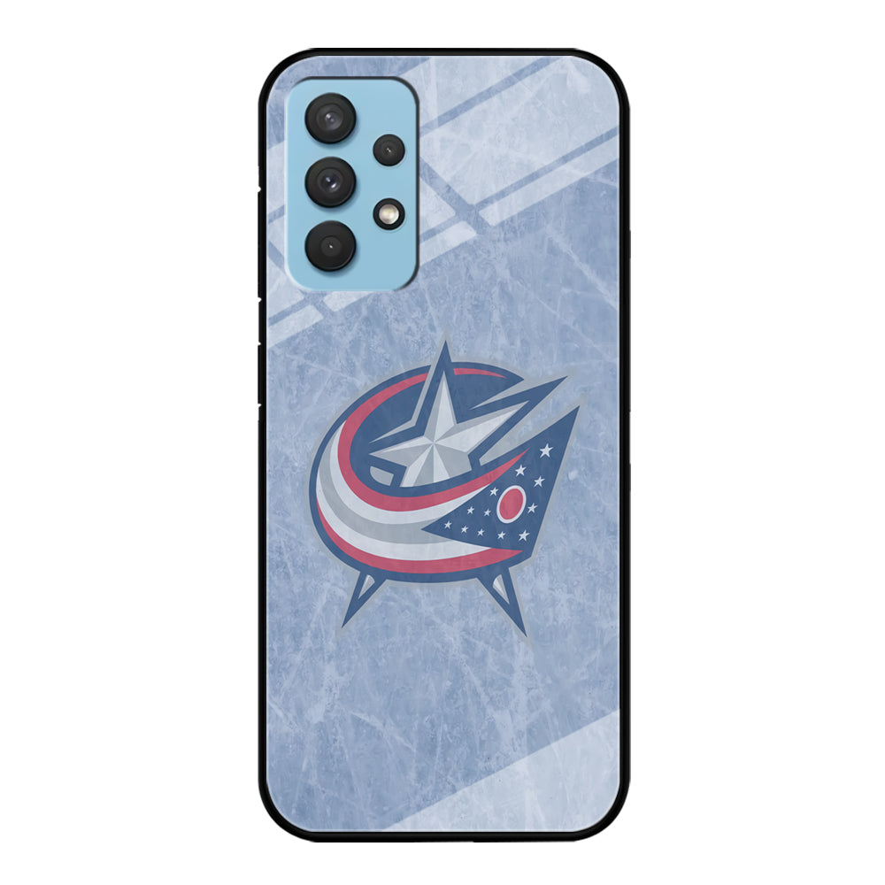 Hockey Columbus Blue Jackets NHL 001 Samsung Galaxy A32 Case-Phone Case-Tempered Glass Case-Altracase