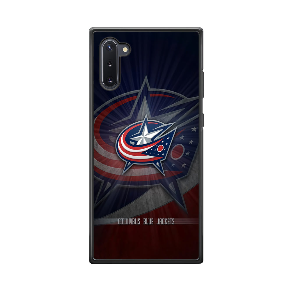 Hockey Columbus Blue Jackets NHL 002 Samsung Galaxy Note 10 Case-Phone Case-Tempered Glass Case-Altracase