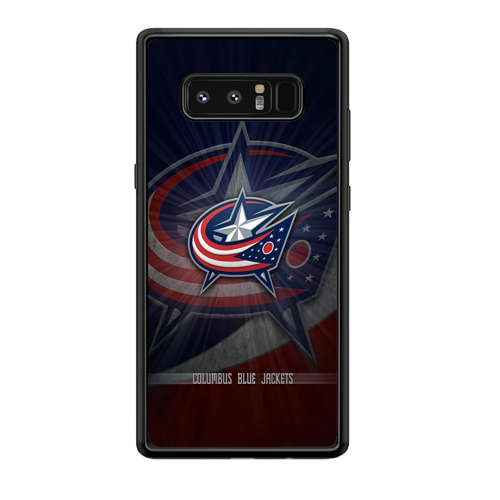 Hockey Columbus Blue Jackets NHL 002 Samsung Galaxy Note 8 Case-Phone Case-Tempered Glass Case-Altracase