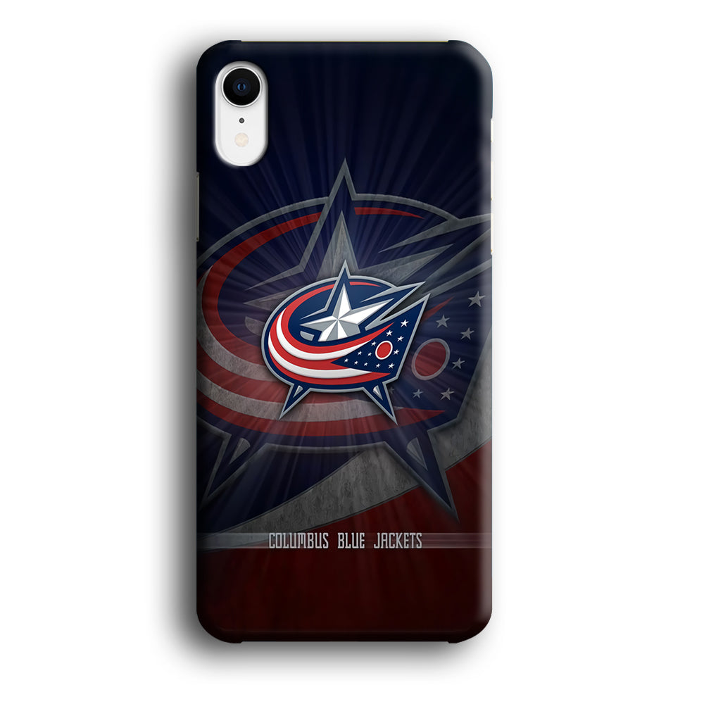 Hockey Columbus Blue Jackets NHL 002 iPhone XR Case-Phone Case-3D Case-Altracase