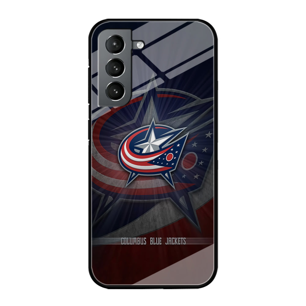 Hockey Columbus Blue Jackets NHL 002 Samsung Galaxy S21 Plus Case-Phone Case-Tempered Glass Case-Altracase