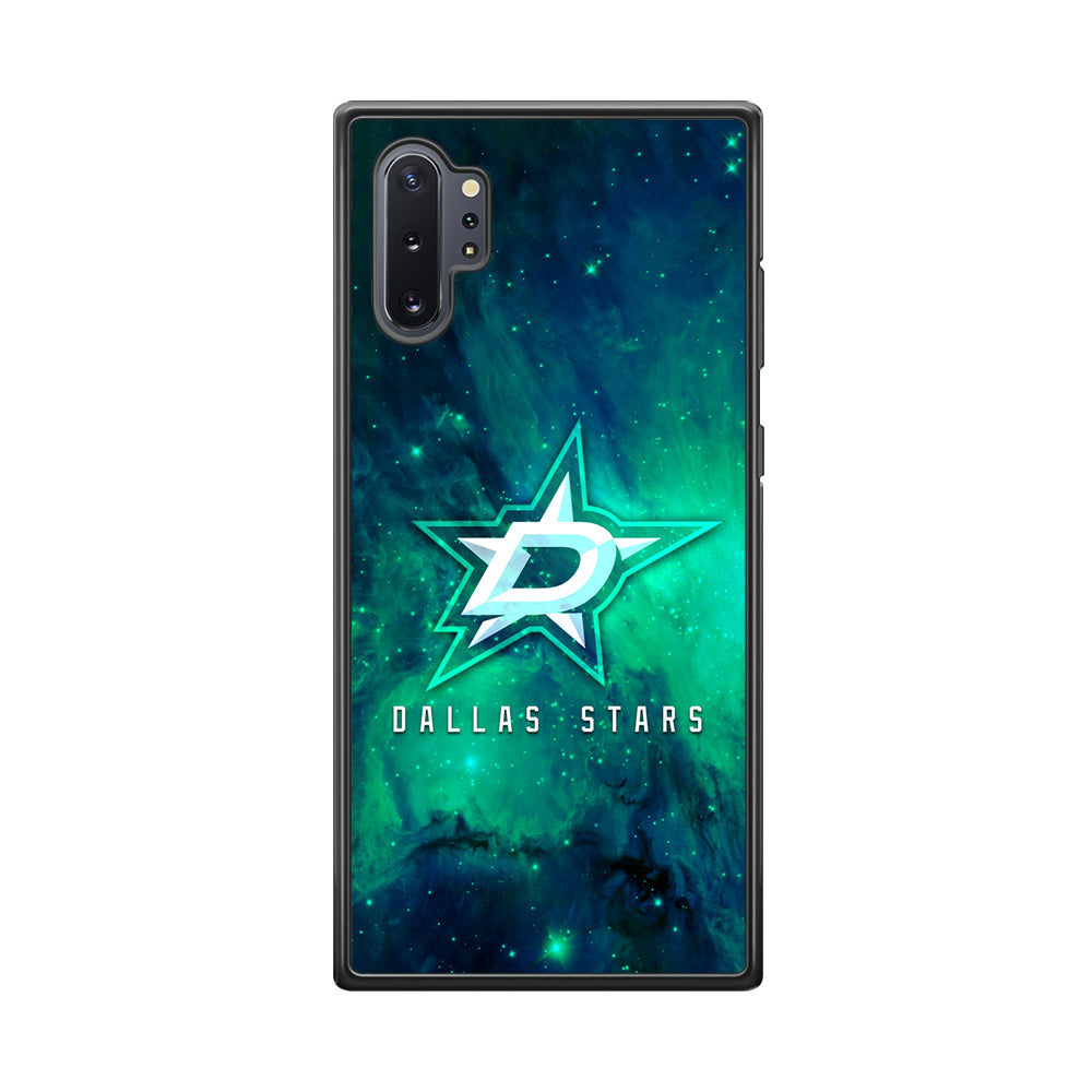 Hockey Dallas Stars NHL 001 Samsung Galaxy Note 10 Plus Case-Phone Case-Rubber Black (2D Case)-Altracase